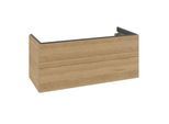 Villeroy & Boch Waschtischunterschrank Antao 1188x504x493mm 2 Ausz. WT li Front m. Struktur Honey Oa K06100HN
