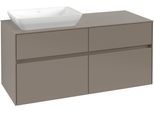 Villeroy & Boch Waschtischunterschrank Collaro C113B0 1200x548x500mm m. Bel. 4 Ausz. Waschtisch li C C113B0VN