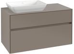 Villeroy & Boch Waschtischunterschrank Collaro C11000 1000x548x500mm 2 Ausz. Waschtisch li White Oak C11000AA