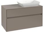 Villeroy & Boch Waschtischunterschrank Collaro C111B0 1000x548x500mm m. Bel. 2 Ausz. Waschtisch re S C111B0AF