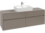 Villeroy & Boch Waschtischunterschrank Collaro C134B0 1600x548x500mm m. Bel. 4 Ausz. Waschtisch mitt C134B0VM
