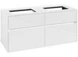 Villeroy & Boch Waschtischunterschrank Collaro C115B0 1200x548x500mm mit Beleuchtung Glossy White C115B0DH