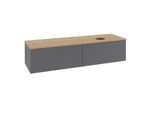 Villeroy & Boch Waschtischunterschrank Antao K38_5 1600x360x500mm mit Struktur FK/AP: GK/1 K38151GK