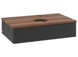 Villeroy & Boch Waschtischunterschrank Antao L08_5 800x190x500mm mit Beleuchtung mit Struktur FK/AP: L08152PD