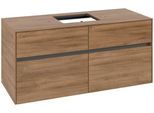 Villeroy & Boch Waschtischunterschrank Collaro C12800 1200x548x500mm Kansas Oak C12800RH