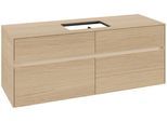 Villeroy & Boch Waschtischunterschrank Collaro C116B0 1400x548x500mm mit Beleuchtung Nordic Oak C116B0VJ