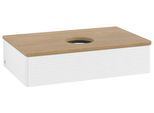 Villeroy & Boch Waschtischunterschrank Antao L08_1 800x190x500mm mit Beleuchtung mit Struktur FK/AP: L08111MT