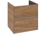 Villeroy & Boch Waschtischunterschrank Collaro C143B0 472x609,5x611mm mit Beleuchtung Kansas Oak C143B0RH