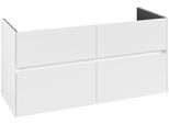 Villeroy & Boch Waschtischunterschrank Collaro C147B0 472x609,5x1261mm mit Beleuchtung White Matt C147B0MS