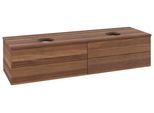 Villeroy & Boch Waschtischunterschrank Antao L28_1 1600x360x500mm mit Beleuchtung mit Struktur FK/AP L28112HM