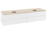 Villeroy & Boch Waschtischunterschrank Antao L28_1 1600x360x500mm mit Beleuchtung mit Struktur FK/AP L28113MT