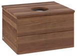 Villeroy & Boch Waschtischunterschrank Antao L18_1 600x360x500mm mit Beleuchtung mit Struktur FK/AP: L18112HM