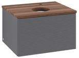 Villeroy & Boch Waschtischunterschrank Antao L29_5 600x360x500mm mit Beleuchtung mit Struktur FK/AP: L29152GK