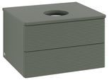 Villeroy & Boch Waschtischunterschrank Antao L18_1 600x360x500mm mit Beleuchtung mit Struktur FK/AP: L18110HL
