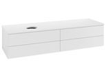Villeroy & Boch Waschtischunterschrank Antao L26_1 1600x360x500mm mit Beleuchtung mit Struktur FK/AP L26110GF