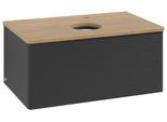 Villeroy & Boch Waschtischunterschrank Antao L30_5 800x360x500mm mit Beleuchtung mit Struktur FK/AP: L30151PD
