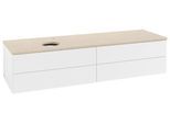 Villeroy & Boch Waschtischunterschrank Antao L26_5 1600x360x500mm mit Beleuchtung mit Struktur FK/AP L26153MT