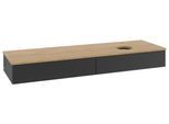 Villeroy & Boch Waschtischunterschrank Antao L16_5 1600x190x500mm mit Beleuchtung mit Struktur FK/AP L16151PD