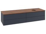 Villeroy & Boch Waschtischunterschrank Antao L27_5 1600x360x500mm mit Beleuchtung mit Struktur FK/AP L27152HG