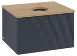 Villeroy & Boch Waschtischunterschrank Antao L29_5 600x360x500mm mit Beleuchtung mit Struktur FK/AP: L29151HG