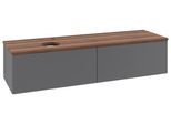 Villeroy & Boch Waschtischunterschrank Antao L37_5 1600x360x500mm mit Beleuchtung mit Struktur FK/AP L37152GK