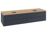 Villeroy & Boch Waschtischunterschrank Antao L28_1 1600x360x500mm mit Beleuchtung mit Struktur FK/AP L28111HG