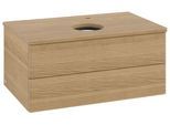 Villeroy & Boch Waschtischunterschrank Antao L19_5 800x360x500mm mit Beleuchtung mit Struktur FK/AP: L19151HN