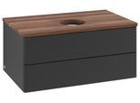Villeroy & Boch Waschtischunterschrank Antao L19_1 800x360x500mm mit Beleuchtung mit Struktur FK/AP: L19112PD