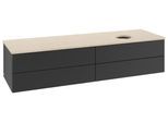 Villeroy & Boch Waschtischunterschrank Antao L27_1 1600x360x500mm mit Beleuchtung mit Struktur FK/AP L27113PD