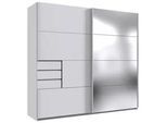 Schwebetürenschrank Saigon ca. 225x210 cm Weiß