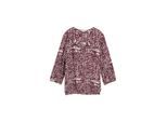 TOM TAILOR Damen Bluse aus Viskose, rot, Gemustert, Gr. 40