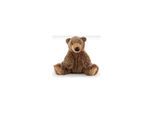 Living Nature Braunbär 24cm ohne Sound Kuscheltier Plüschtier Kinder Tiere Bär
