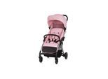 Chipolino Kinderwagen Illusion klappbar, verstellbare Fußstütze, Federung, Korb rosa
