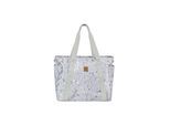 Kikkaboo Wickeltasche Florence Wickelunterlage, Reißverschluss, Flaschentaschen grau