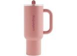 waterdrop Waterdrop Explorer , Altrosa , Metall, Kunststoff , 1,1 l , doppelwandig, Tragegriff, Vakuum, 100% dicht, hält warm, hält kalt , Geschirr, Kannen & Karaffen, Coffee-to-go-Becher