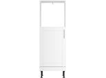 Backofenumbauschrank KOCHSTATION "KS-Ahus", weiß (weiß matt, weiß), B:60cm H:176,6cm T:58,4cm, Schränke, Backofenumbauschrank, Breite 60 cm