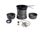 Trangia - 25-3 Sturmkocher mit Primus Gasbrenner - Gaskocher Gr 1000 g