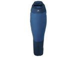 Mountain Equipment - Klimatic I - Kunstfaserschlafsack Gr Long - Body Size: 200 cm Zip: Left Dusk