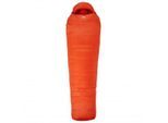 Mountain Equipment - Xeros - Daunenschlafsack Gr Long - Body Size: 200 cm Zip: Left Orange
