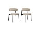 byLIVING Stuhl JERSEY, Breite 58 cm, taupe