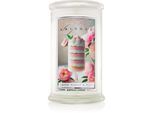 Kringle Candle Chiffon Parfait & Peony geurkaars 623 g