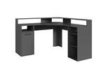Eckschreibtisch ''Fox'', Anthrazit