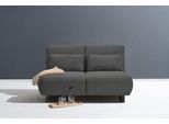 Schlafsofa ELL + ELL "Minou", grau (dunkelgrau), B:145cm, Sofas, Schlafsofa