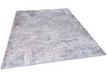 Teppich GINO FALCONE "Rachele GF-090", grau, B:190cm H:6mm L:290cm, Polyester, Teppiche, Teppich, Kurzflor, modernes Design, ideal im Wohnzimmer & Schlafzimmer