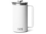 Yeti Coolers - Rambler French Press - Kaffeepresse Gr 1006 ml weiß/grau
