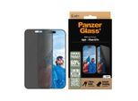 PanzerGlass Displayschutzglas »Privacy Screen Protection« für Apple iPhone 16 Pro Displayschutzfolie, Schutzfolie, Bildschirmschutz, kratz- & stossfest