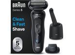 Braun Elektrorasierer »Series 5 52-N7200cc« Reinigungsstation Wasserdichter Folienrasierer, mit Präzisionstrimmer