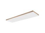 LED-Deckenleuchte Doro Dunkelbraun/Weiß max. 36 Watt Deckenlampe