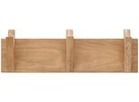 Garderobenpaneel MCA FURNITURE "BANTRY Garderobenpaneel W5-40", beige (naturfarben), B:40cm H:13cm T:12cm, Massivholz, Garderobenpaneele, Garderobenpaneel
