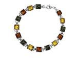Armband OSTSEE-SCHMUCK "Ostsee-Schmuck Armband Classic 6x6 mm Armband Classic 6x6 mm", silber, Armbänder, Damen, 20cm, Silber 925 (Sterlingsilber), Armband